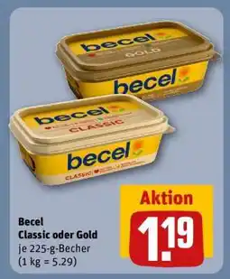 REWE Becel Classic oder Gold Angebot