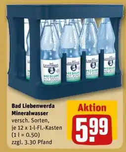 REWE BAD LIEBENWERDA Mineralwasser Angebot