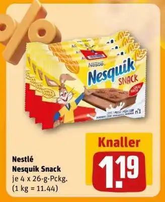 REWE Nestlé Nesquik Snack Angebot