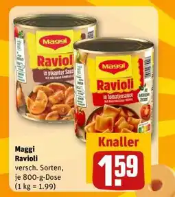 REWE Maggi Ravioli Angebot