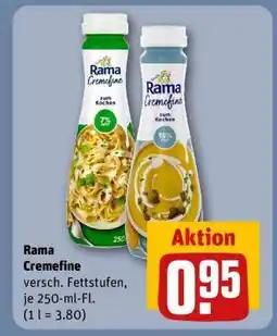 REWE Rama Cremefine Angebot