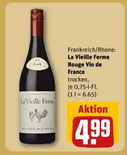 REWE La Vieille Ferme Rouge Vin de France Angebot