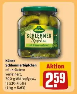 REWE Kühne Schlemmertöpfchen Angebot