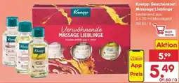 Netto Marken-Discount Kneipp Geschenkset Massage Lieblinge Angebot