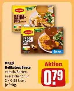REWE Maggi Delikatess- Sauce Angebot