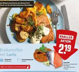 REWE Lachs-Filet Angebot