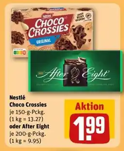 REWE Nestlé Choco Crossies oder After Eight Angebot
