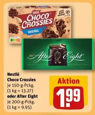 REWE Nestlé Choco Crossies oder After Eight Angebot