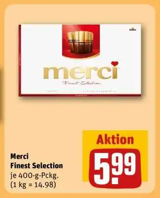 REWE Merci Finest Selection Angebot