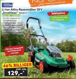 Norma Li-Ion Akku-Rasenmäher 20V „brushless“ 330/20-8 Angebot