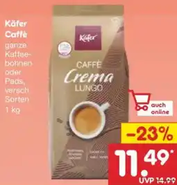 Netto Marken-Discount Käfer Caffè Angebot