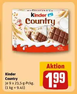REWE Kinder Country Angebot