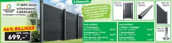 Norma WPC–Sichtschutzzaun CARACAS Angebot