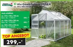 Norma Alu-Gewächshaus OSAKA Angebot