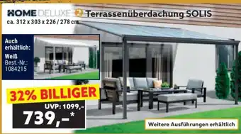 Norma Terrassenüberdachung SOLIS Angebot