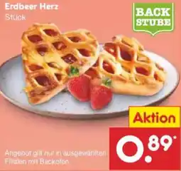 Netto Marken-Discount Erdbeer Herz Angebot