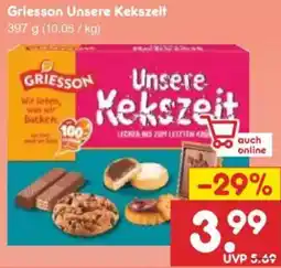Netto Marken-Discount Griesson Unsere Kekszeit Angebot