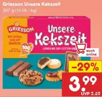 Netto Marken-Discount Griesson Unsere Kekszeit Angebot
