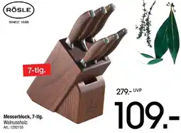 Zurbrüggen RÖSLE Messerblock, 7-tlg. Angebot