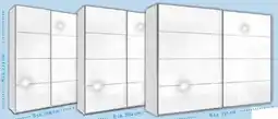 Trends Möbel Kleiderschrank-Programm Mattea Lack Angebot