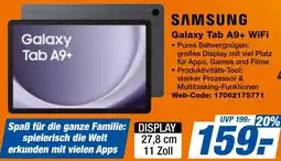 expert Techno Land SAMSUNG Galaxy Tab A9+ WiFi Angebot