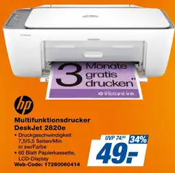 expert Techno Land hp Multifunktionsdrucker DeskJet 2820e Angebot