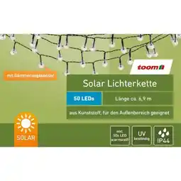 toom Baumarkt Toom LED-Solar-Lichterkette Angebot