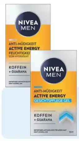 Rossmann Nivea For Men Active Energy Feuchtigkeitspflege Angebot