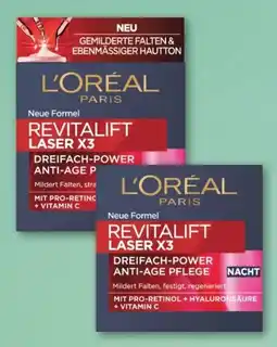 Rossmann L'Oréal Paris Revitalift Laser X3 Tagespflege Angebot