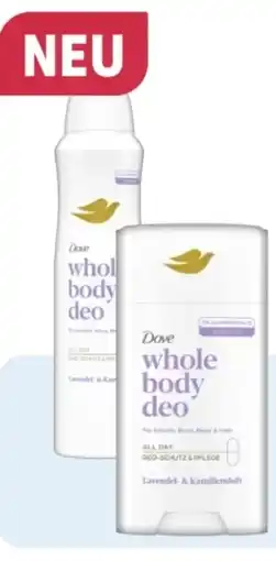 Rossmann Dove Whole Body Deospray Angebot