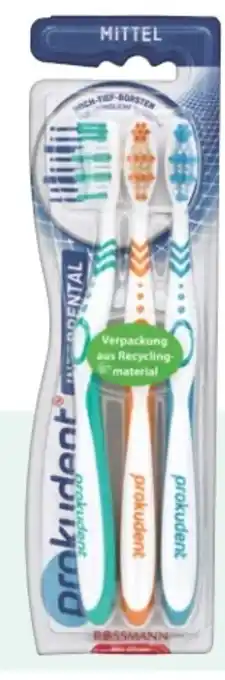 Rossmann Prokudent Zahnbürsten mittel Angebot