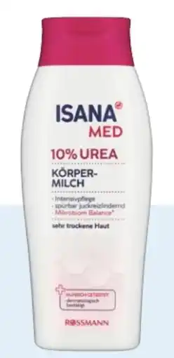 Rossmann Isana Med Urea Körpermilch Angebot