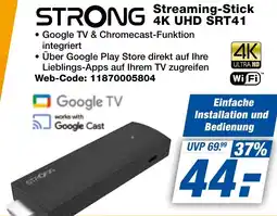expert Techno Land STRONG Streaming-Stick 4K UHD SRT41 Angebot