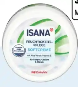 Rossmann Isana Softcreme Angebot