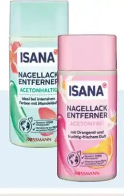 Rossmann Isana Nagellackentferner Acetonfrei Angebot