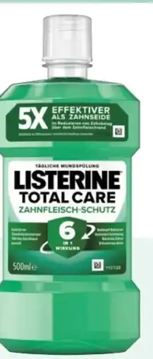 Rossmann Listerine Total Care Mundspülung Angebot