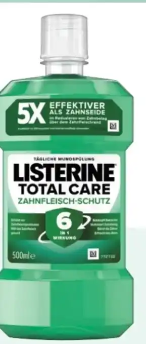 Rossmann Listerine Total Care Mundspülung Angebot