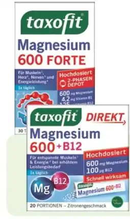 Rossmann Klosterfrau Taxofit Magnesium 600 Forte Angebot