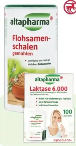 Rossmann Altapharma Flohsamen-schalen gemahlen Angebot
