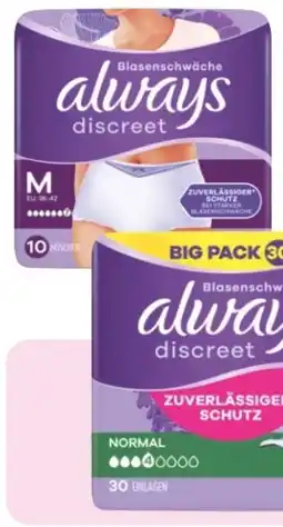 Rossmann Always Discreet Pants Angebot