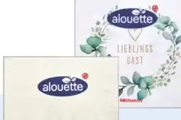 Rossmann Alouette Motiv-Servietten Angebot