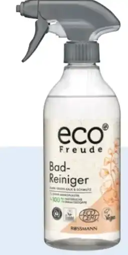 Rossmann Eco Freude Bad Reiniger Angebot