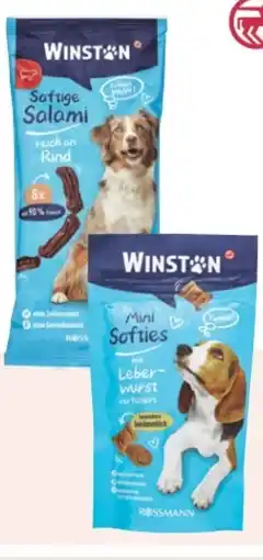Rossmann Winston Hund Saftige Salami Angebot