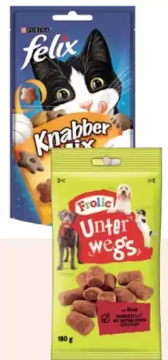 Rossmann Purina Felix Knabber Mix Katzensnacks Angebot