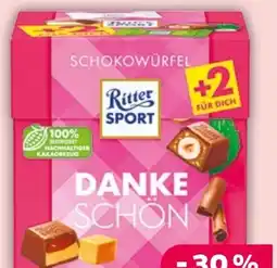 NETTO Ritter Sport Schokowürfel Danke Schön Angebot
