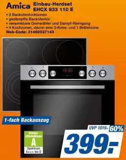 expert Techno Land Amica Einbau-Herdset EHCX 933 110 E Angebot