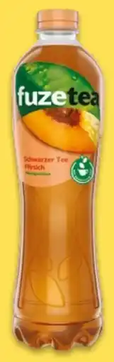 NETTO Fuze Tea Eistee Schwarzer Tee Pfirsich Angebot