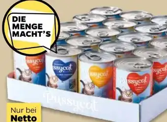 NETTO Pussycat Classic Katzennassnahrung Angebot