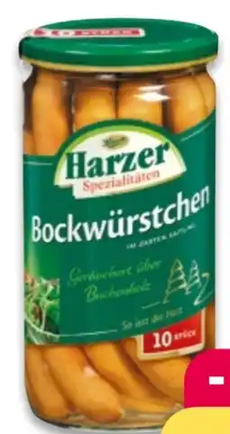 NETTO Harzer Wurstkonserven Bockwürstchen Angebot