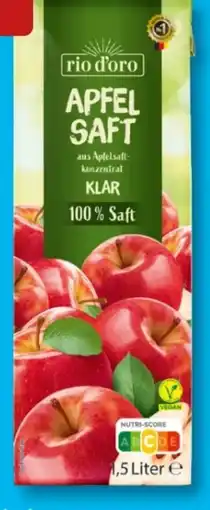 Aldi Süd rio d'oro Apfelsaft Angebot